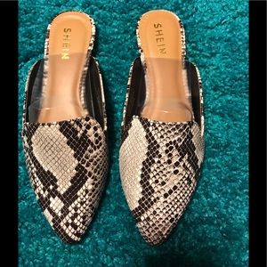 New snake skin slides